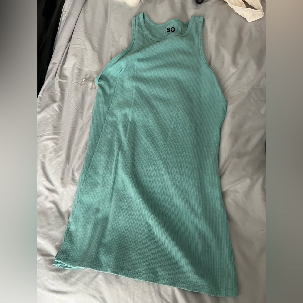 SO Blue tank dress